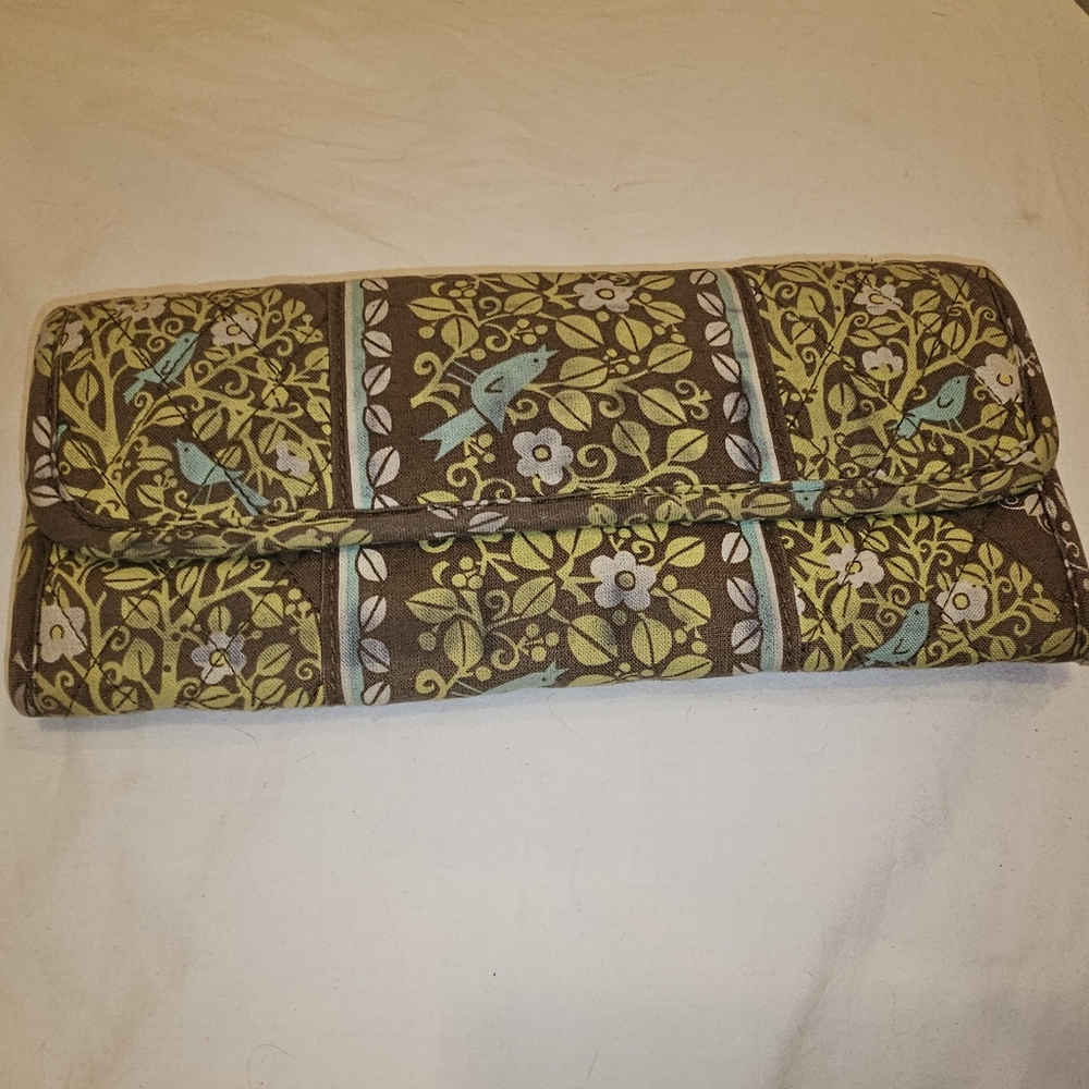 Vera Bradley Sitting In A Tree Women's TriFold Wallet